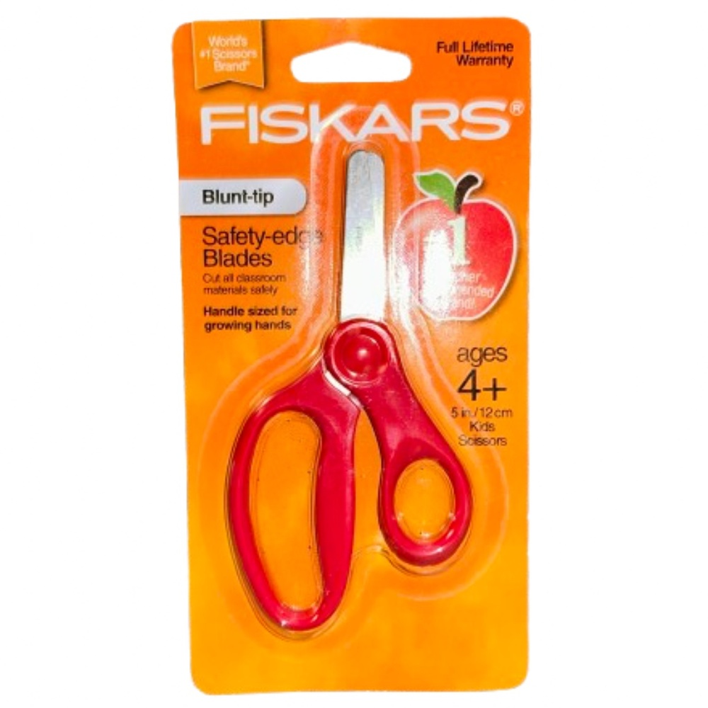 FISKARS brand new kids scissor red 5” 12” kids scissors